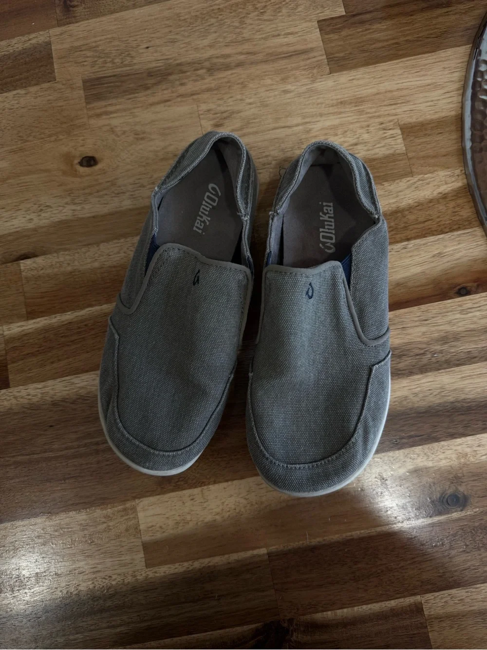 OluKai Kids Slip-On Canvas Shoes